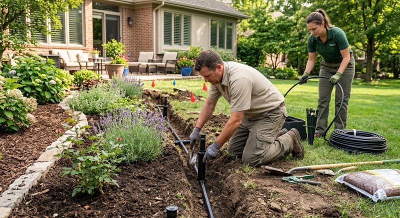 Garden Irrigation Installation in Ventura County, CA