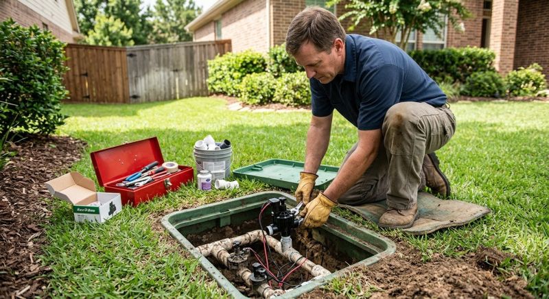 Sprinkler Valve Repair in Aiken, SC