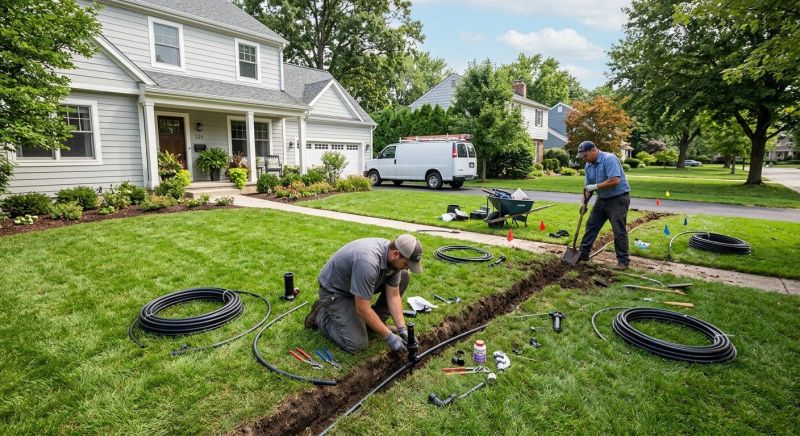 Garden Sprinkler Installation in Aiken, SC