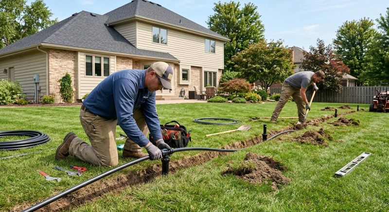 Garden Sprinkler Installation in Aiken, SC