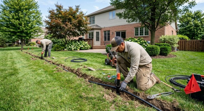 Grass Sprinkler Installation in Ventura County, CA