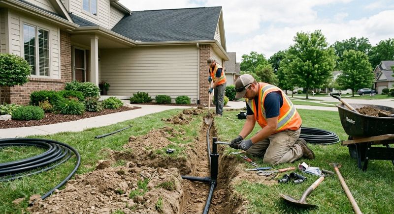 Grass Sprinkler Installation in Aiken, SC