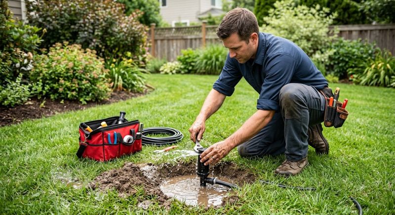 Grass Sprinkler Repair in Ventura County, CA