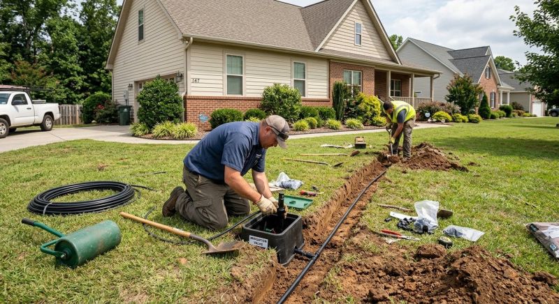 Irrigation System Replacement in Aiken, SC