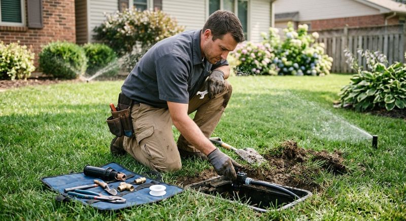 Lawn Sprinkler Repair in Ventura County, CA