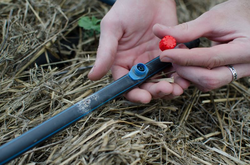 Irrigation Technician at Work